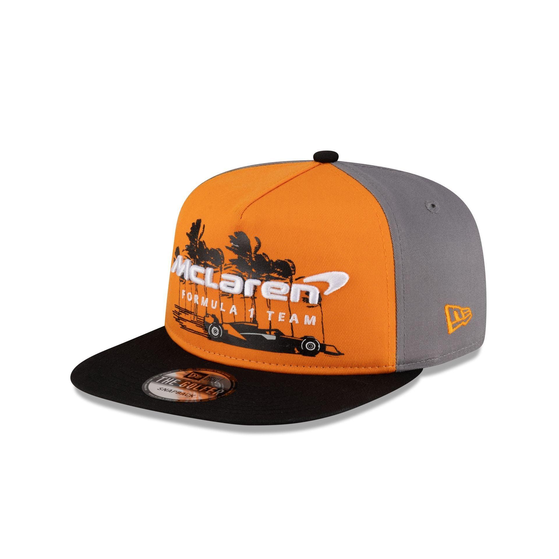 2025 Miami Race McLaren Formula 1 Team Orange Golfer Hat Male Product Image