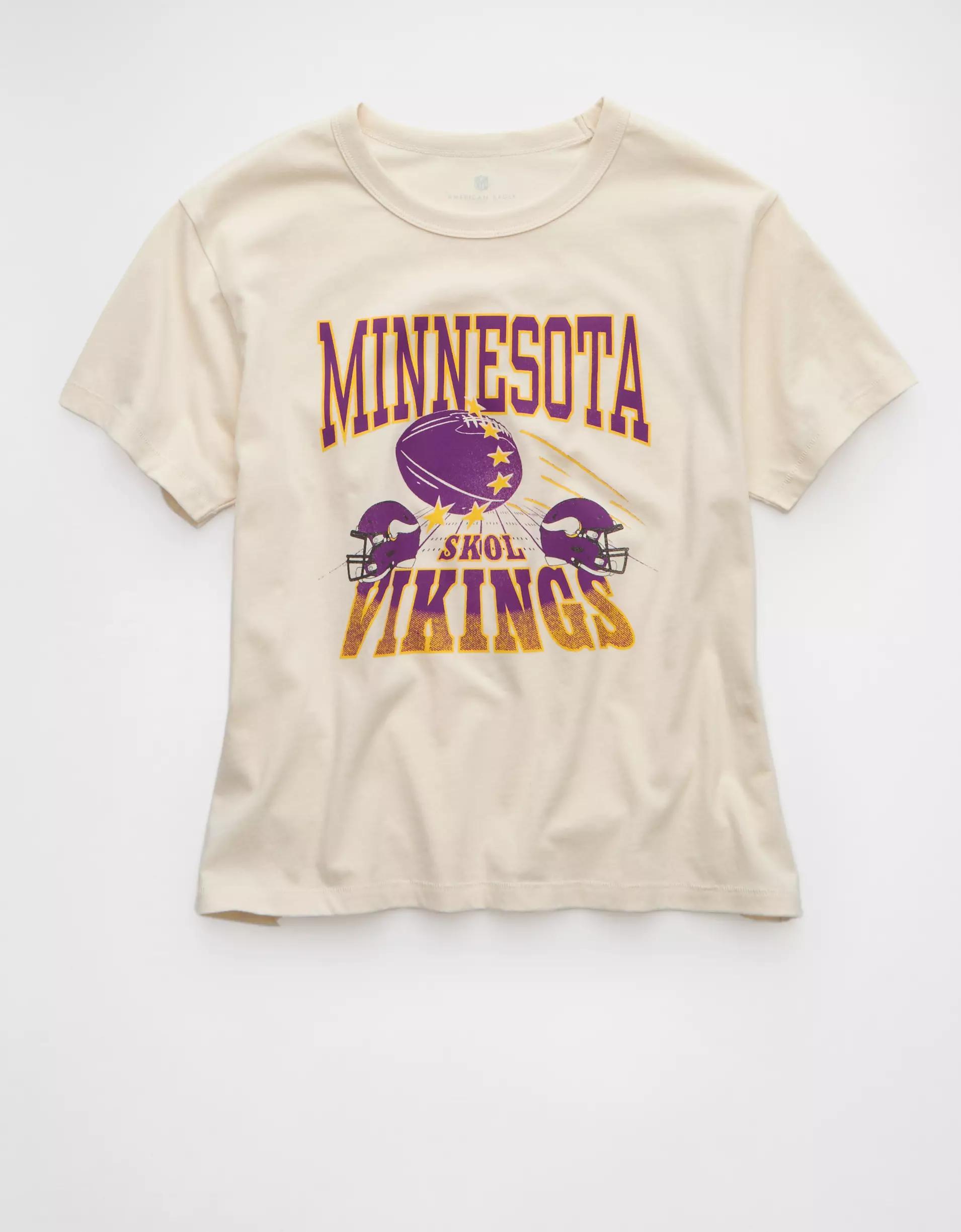AE NFL Ex-Boyfriend Minnesota Vikings Graphic T-Shirt Product Image