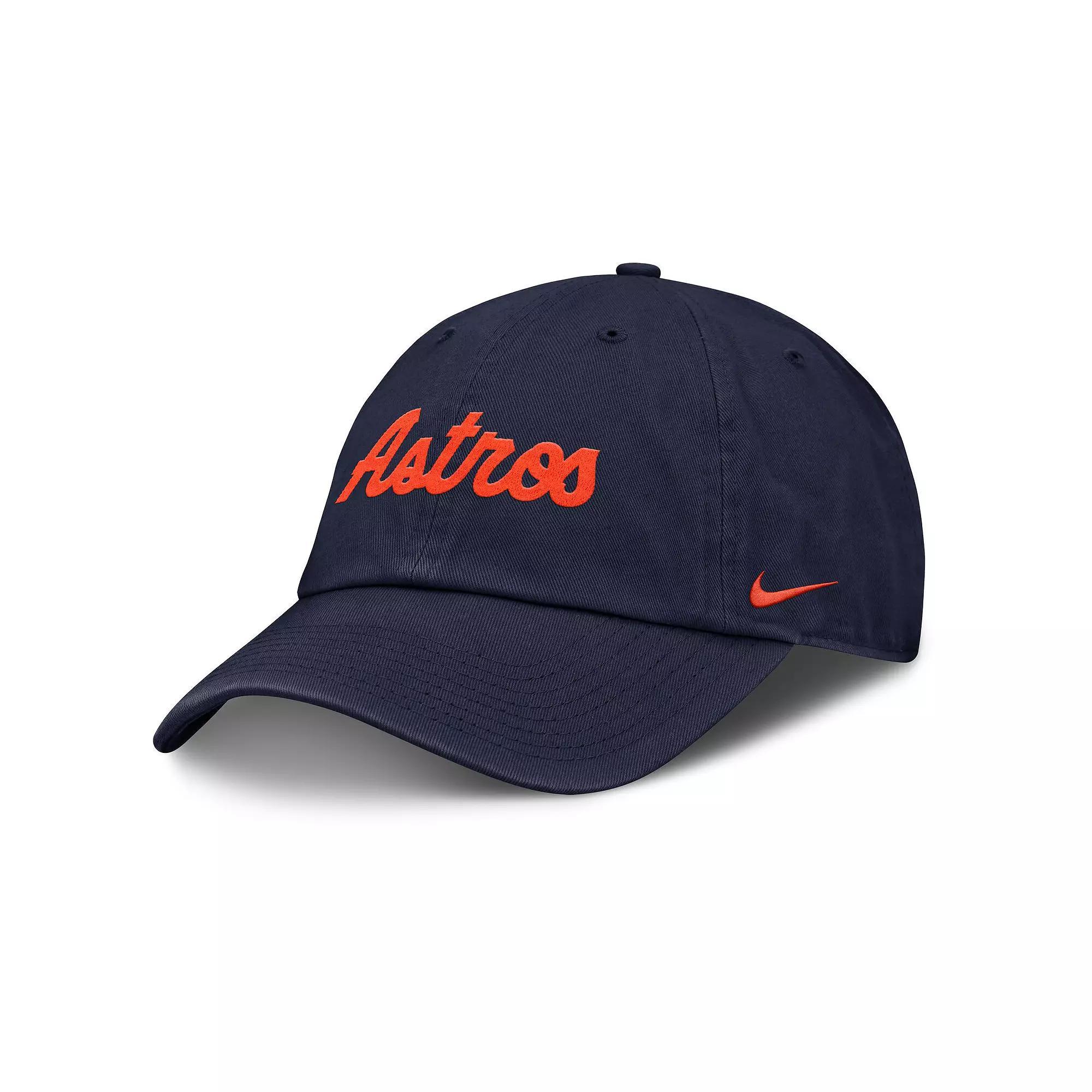 Men's Nike Navy Houston Astros Club Adjustable Hat, Size: Medium/Large, Blue Product Image