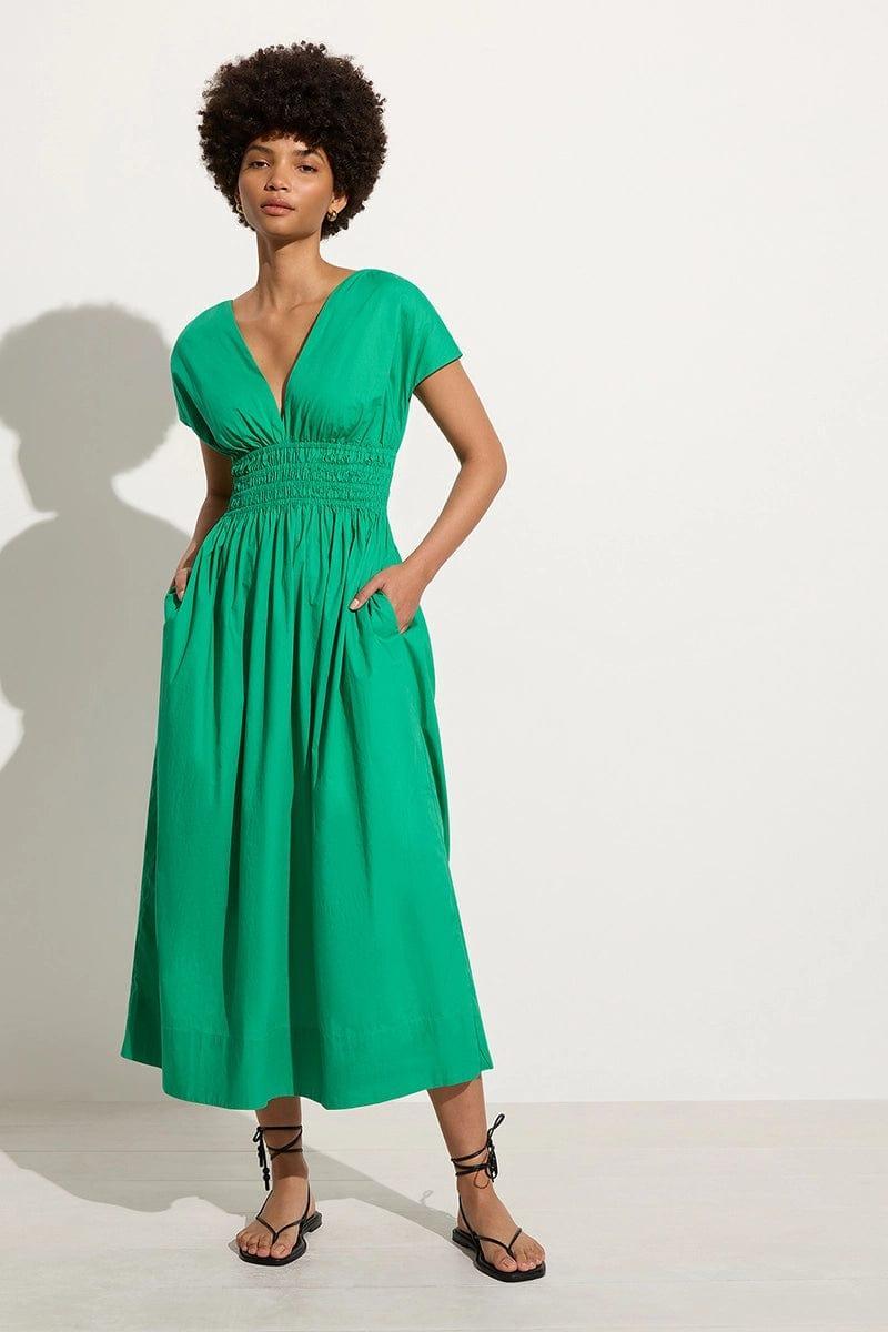 Agnes Midi Dress Verde Product Image