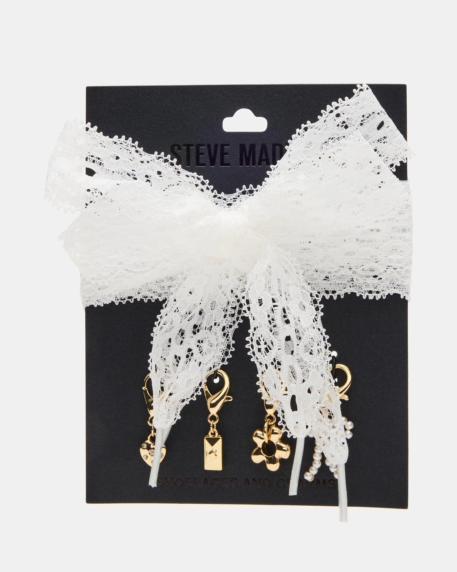 SHOE LACES AND CHARMS LACE WHITE Female Product Image