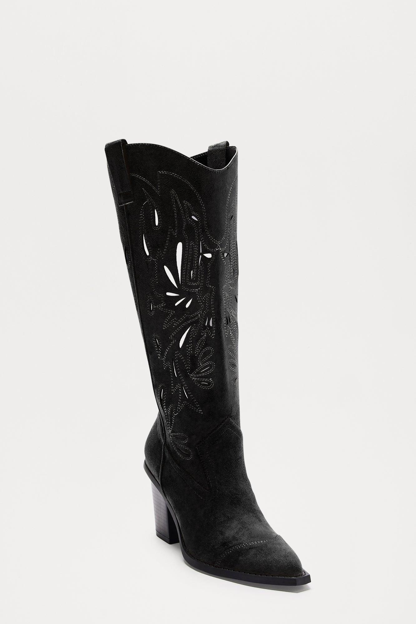 Knoxville Cowboy Boots - Black Product Image