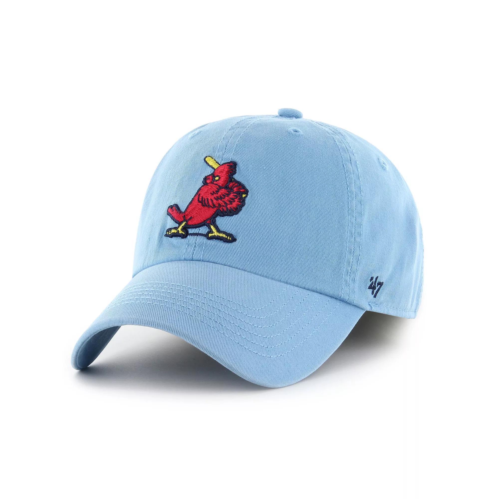 Men's '47 Light Blue St. Louis Cardinals Cooperstown Collection Franchise Fitted Hat, Size: Medium Product Image