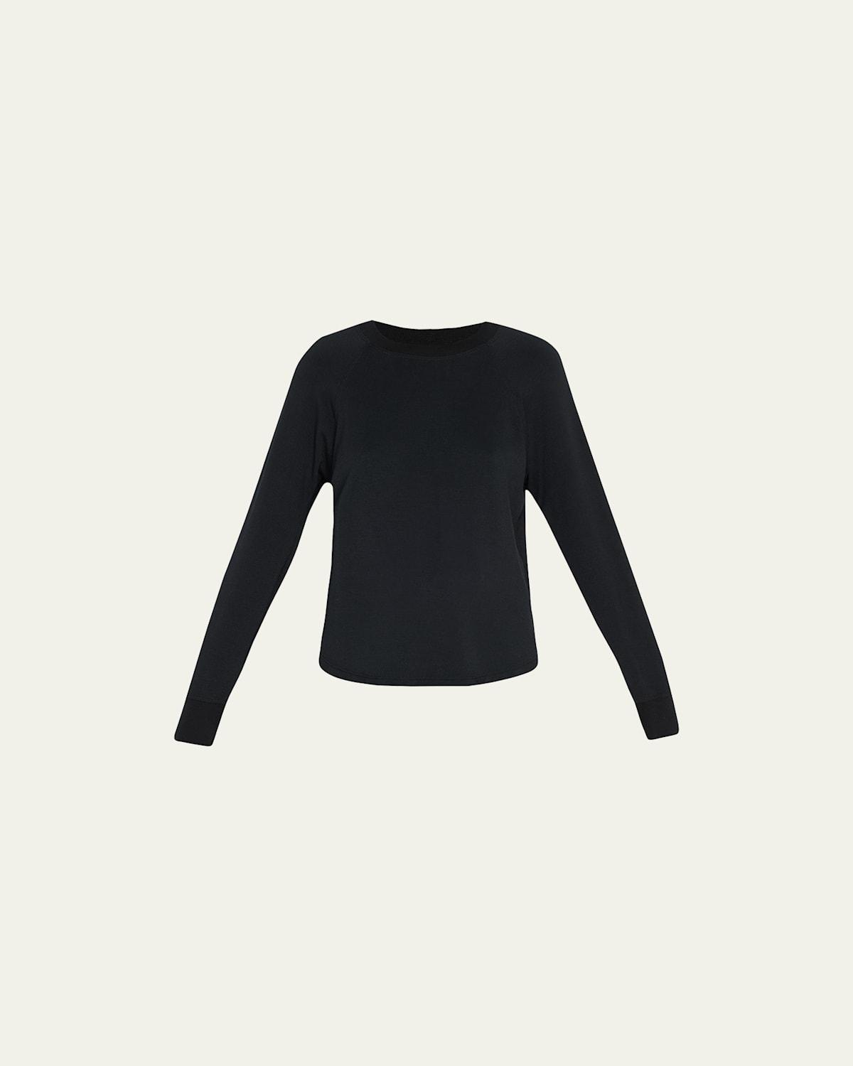 Splits59 Warm Up Curved Hem Sweatshirt Product Image