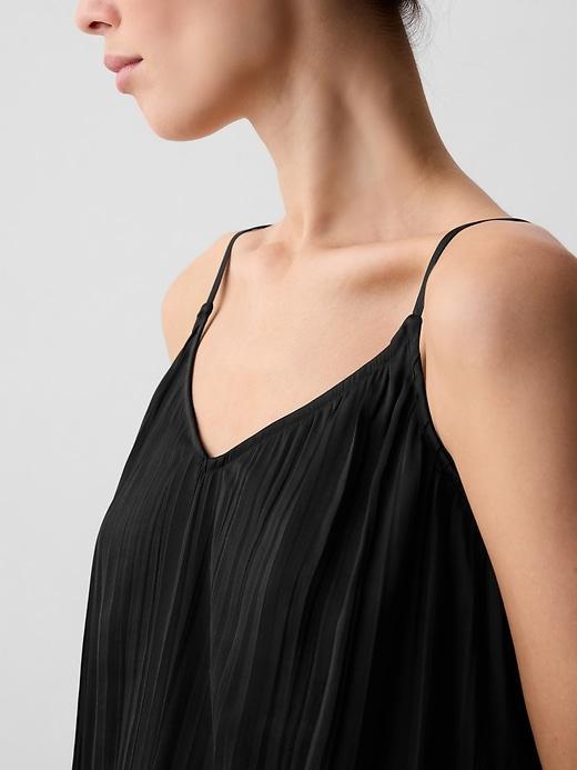 Pleated Satin Cami Product Image