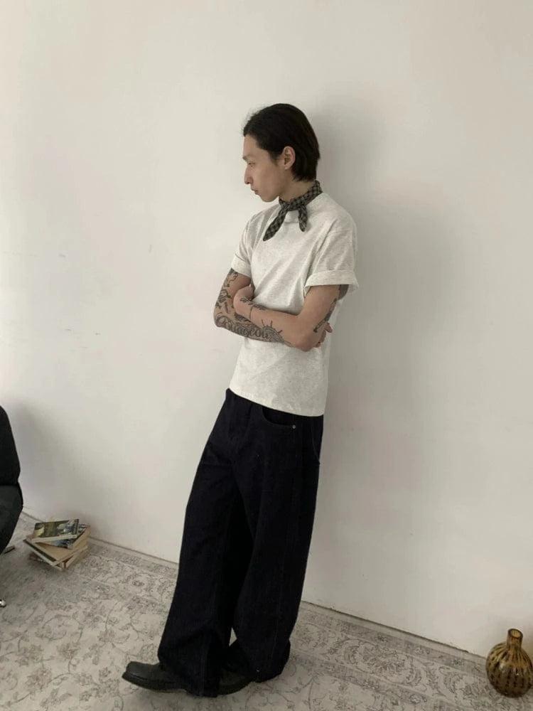 RT No. 19505 ORIGINAL BLUE DENIM STRAIGHT JEANS Product Image