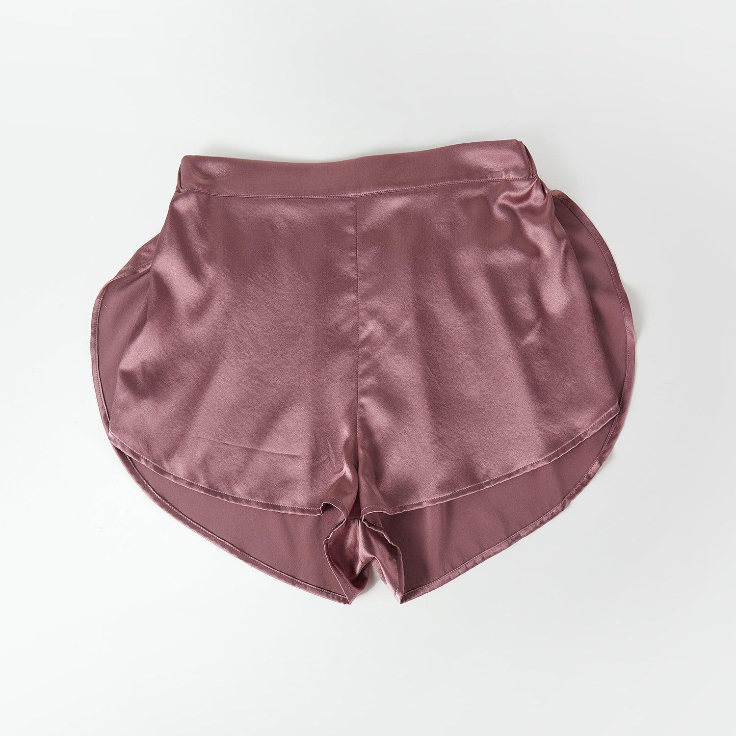 Custom Bralettes and Shorts Set | 19 Momme Silk Charmeuse Product Image