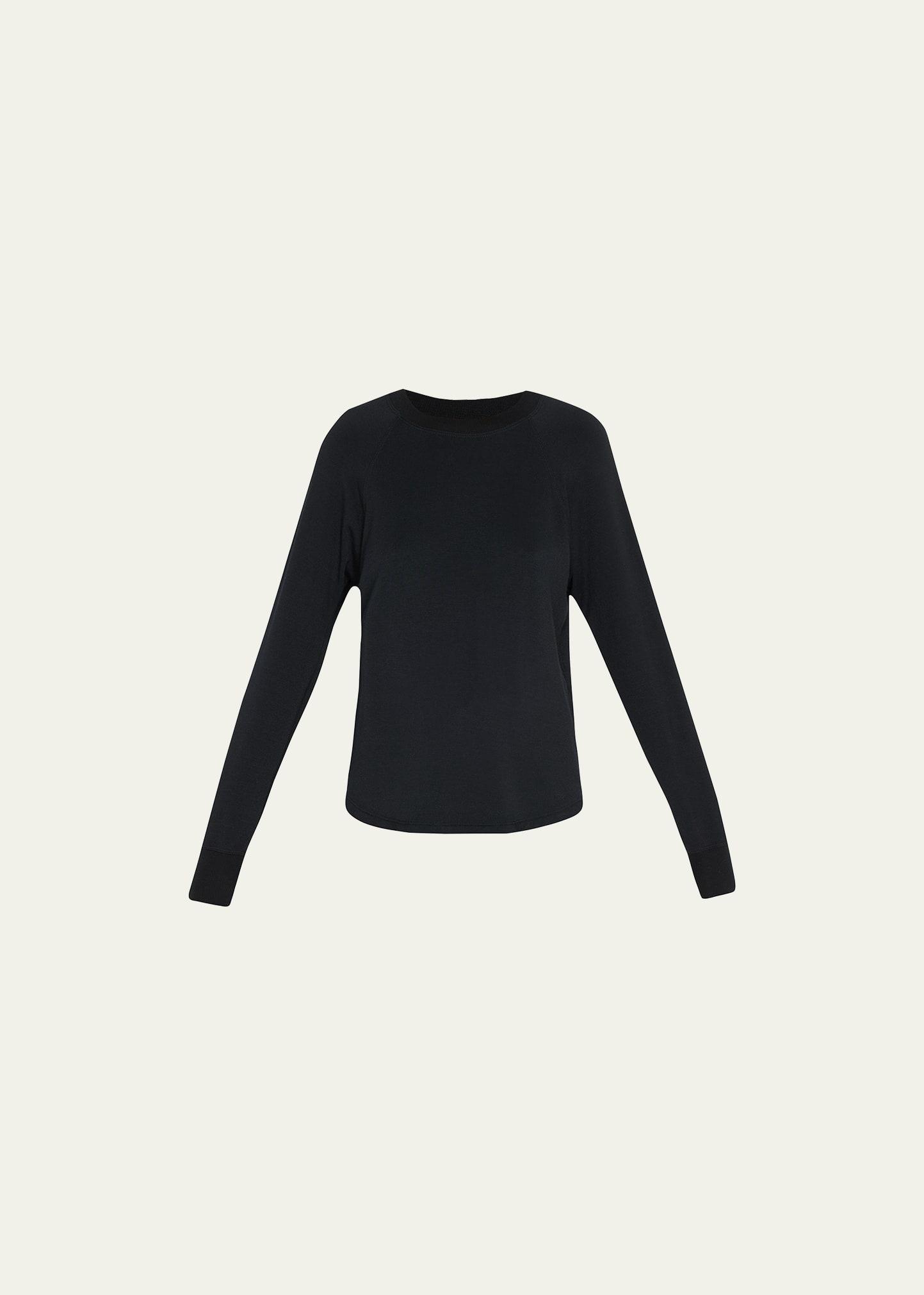 Splits59 Warm Up Curved Hem Sweatshirt Product Image