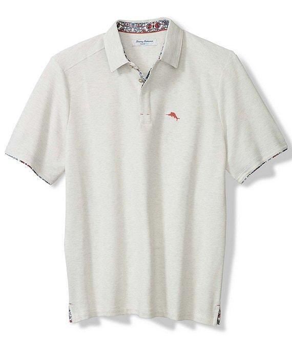 Tommy Bahama Big & Tall Santa Rosa Gardens 5 O' Clock Short Sleeve Polo Shirt Product Image