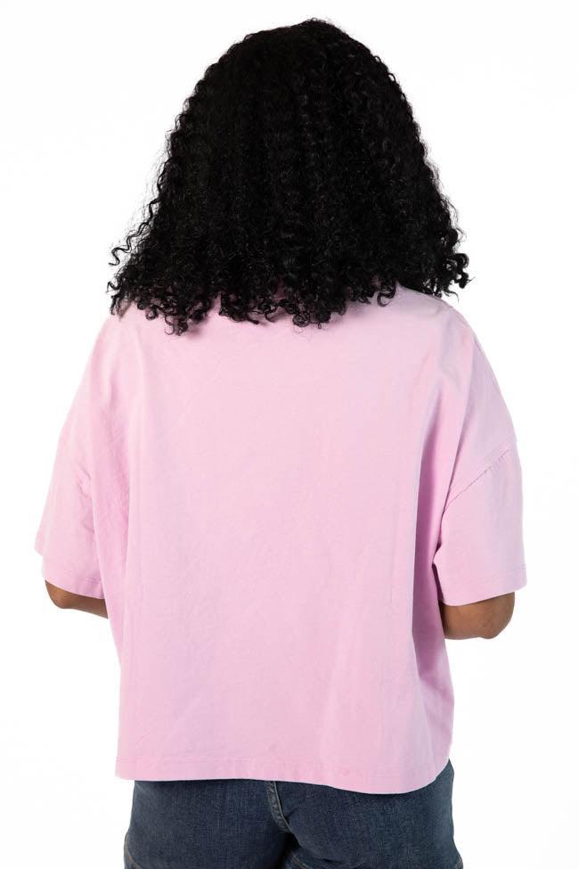 Perfect Staple Purple Soft Knit Pocket Tee SALE Product Image