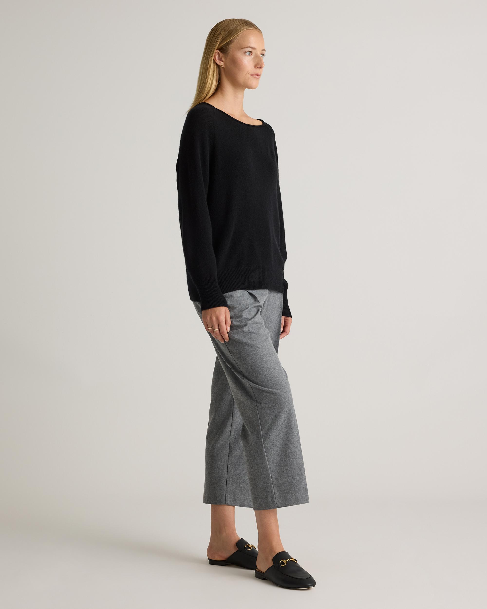 Quince | Women's Mongolian Cashmere Boatneck Sweater Size XS Product Image