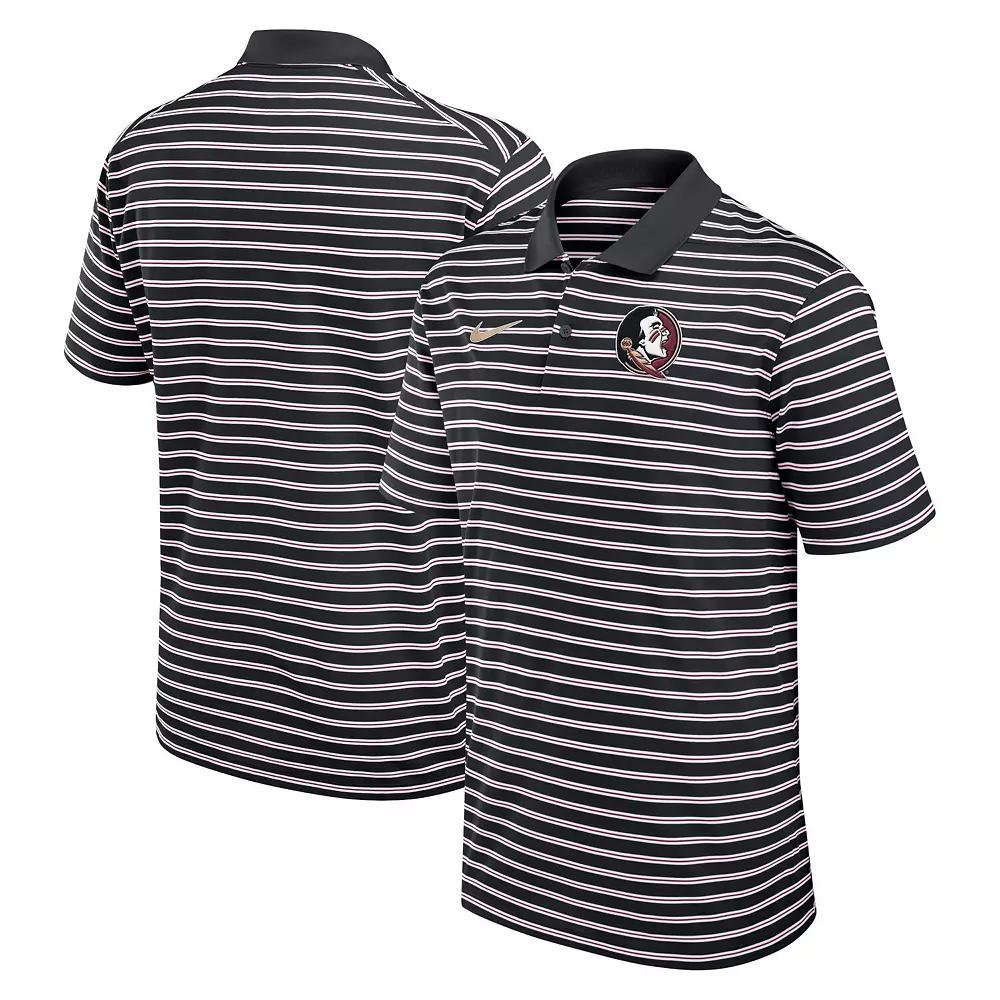 Men's Nike Royal/White Duke Blue Devils Primetime Victory Striped Performance Polo, Size: XXL Product Image