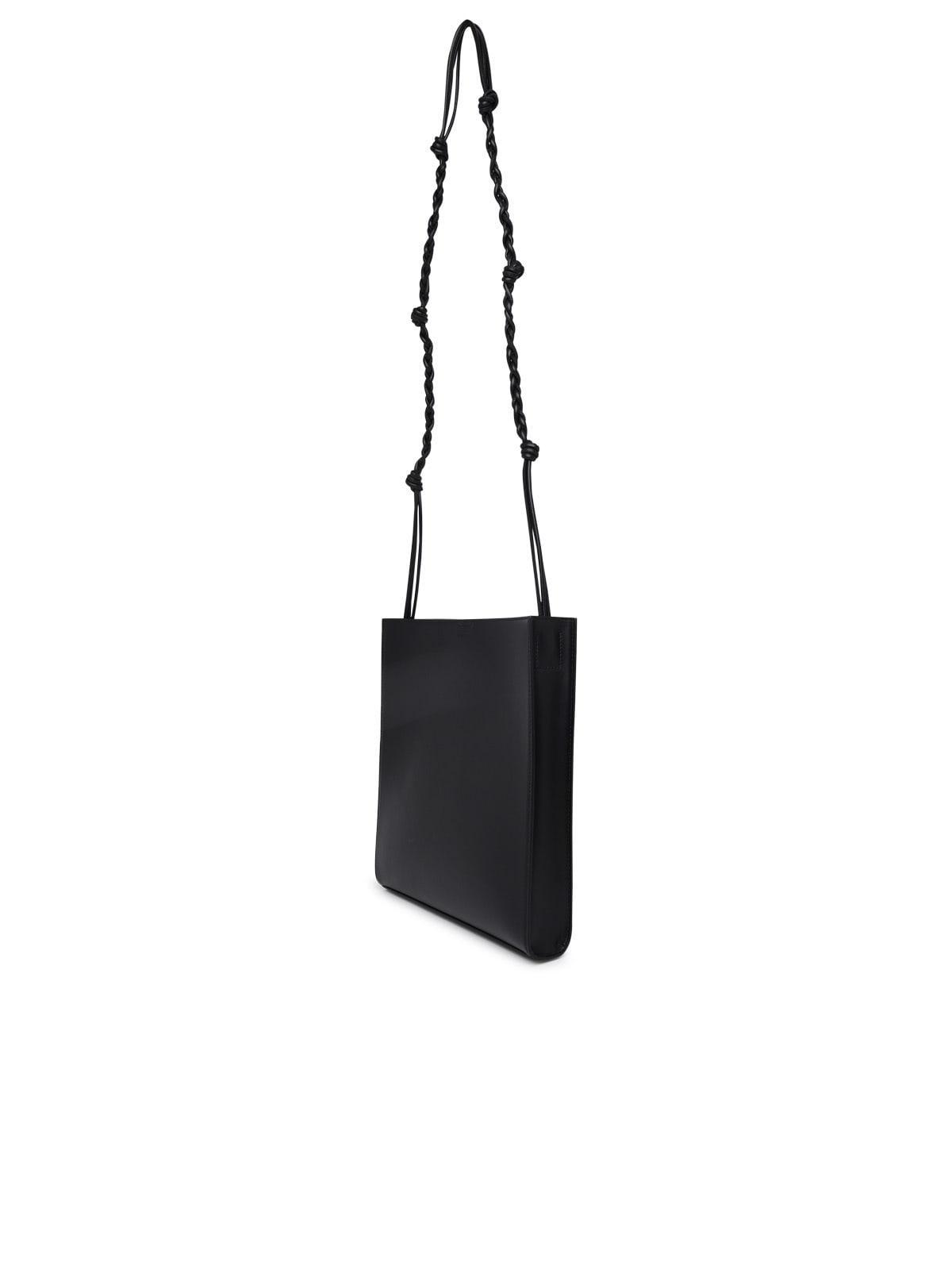JIL SANDER Medium Tangle Bag In Black Leather Product Image