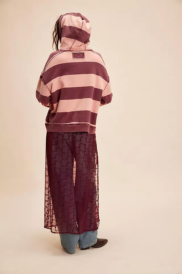 We The Free Your Favorite Striped Hoodie Product Image