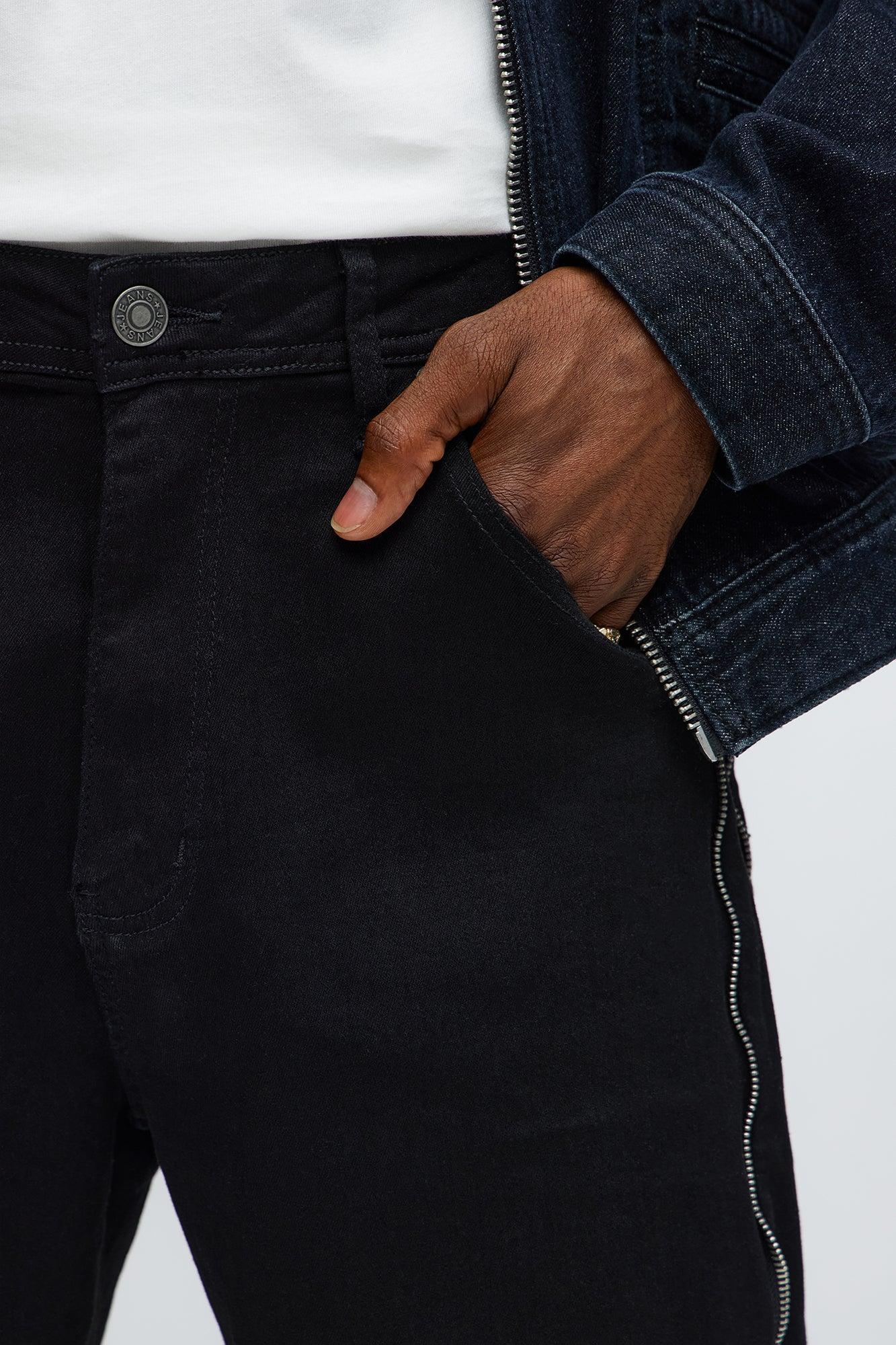 Relaxed Me Down Denim Shorts - Black Product Image