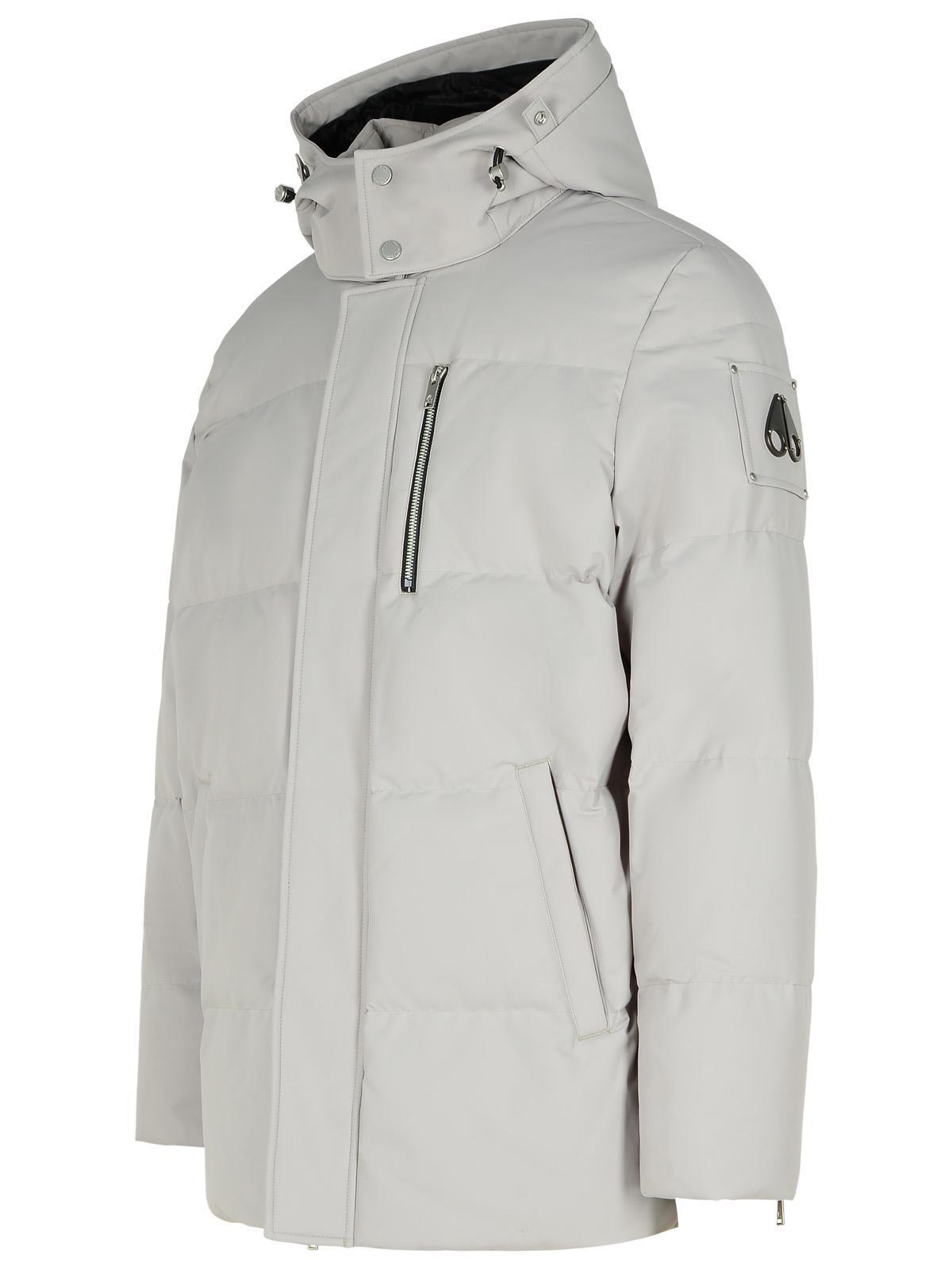 MOOSE KNUCKLES Cloud 3q In Light Grey Product Image