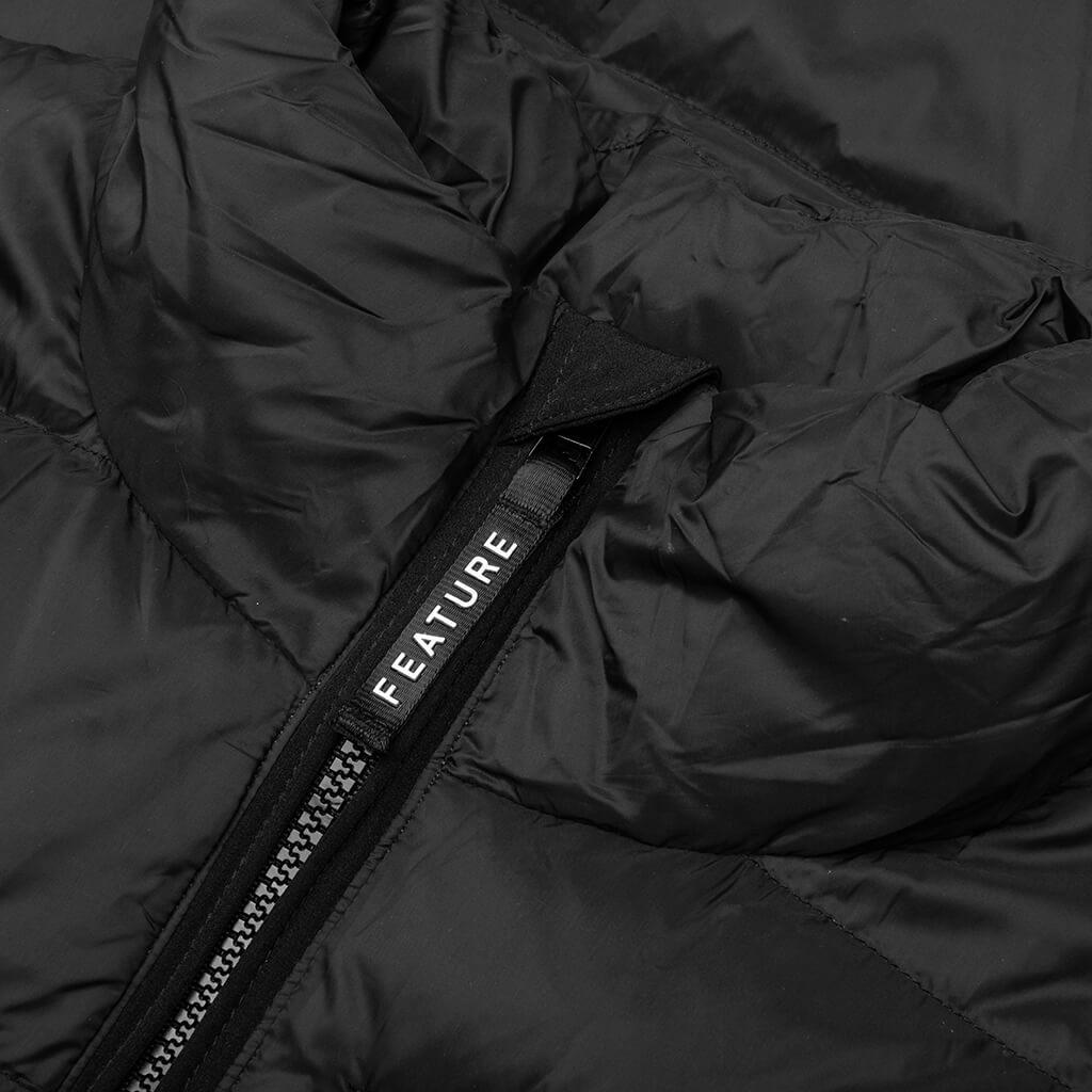 Sherman Convertible Puffer Vest - Black Male Product Image