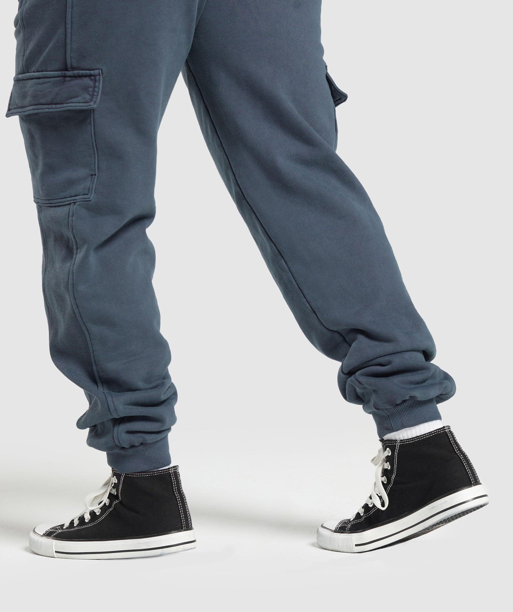 Gymshark Premium Legacy Joggers - Heavy Blue Female Product Image