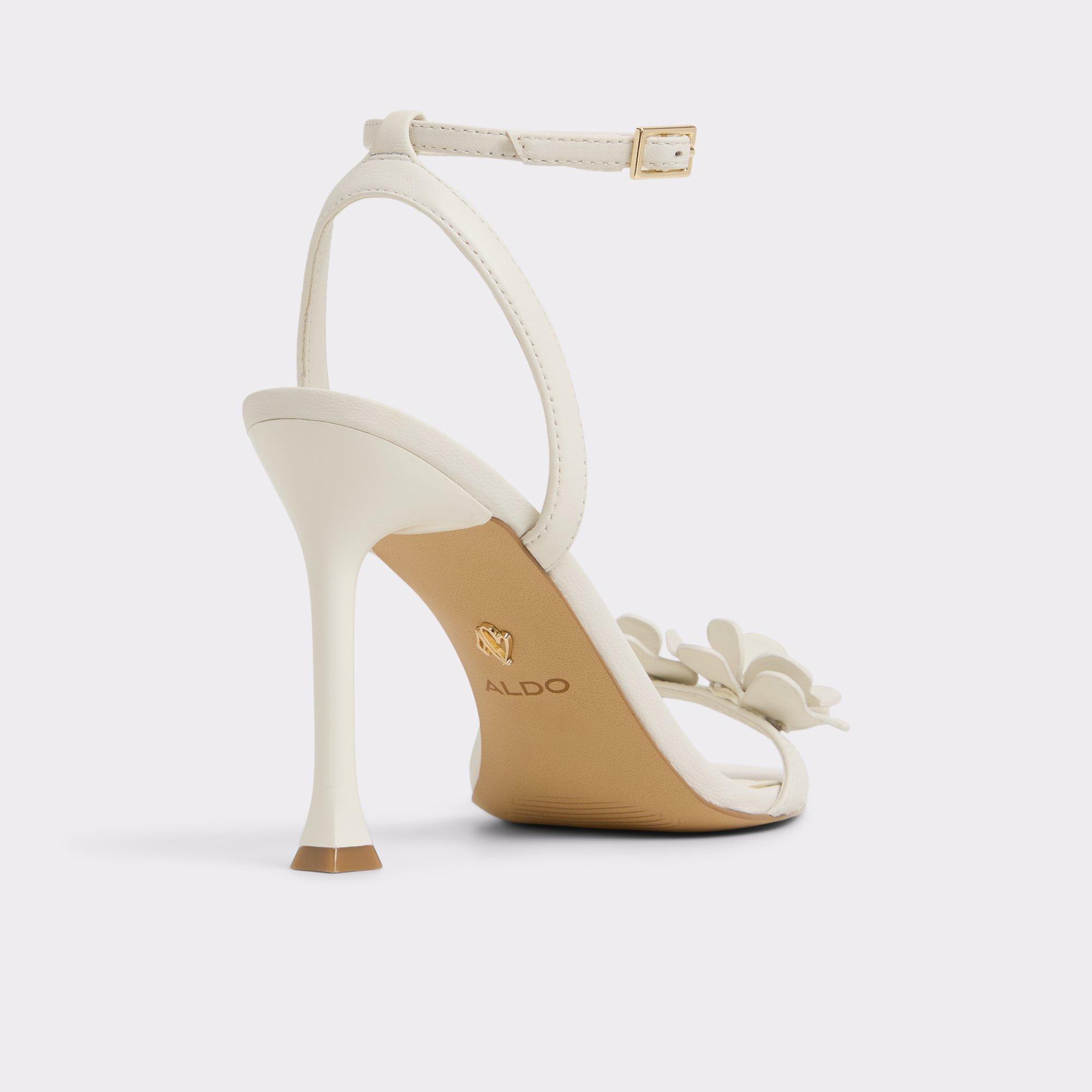 ALDO Daisylily - Women's Heeled Sandal Sandals - White, Size 13 Product Image