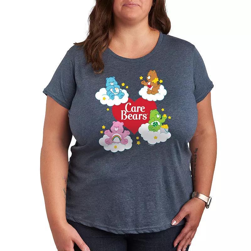 Plus Size Nickelodeon SpongeBob Squarepants Valentines Squidward Graphic Tee, Womens Grey Gray Product Image
