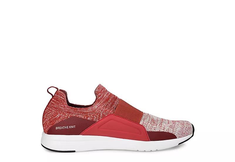 VANCE Cannon Men's Knit Slip-On Sneakers, Size: 10.5, Red Product Image