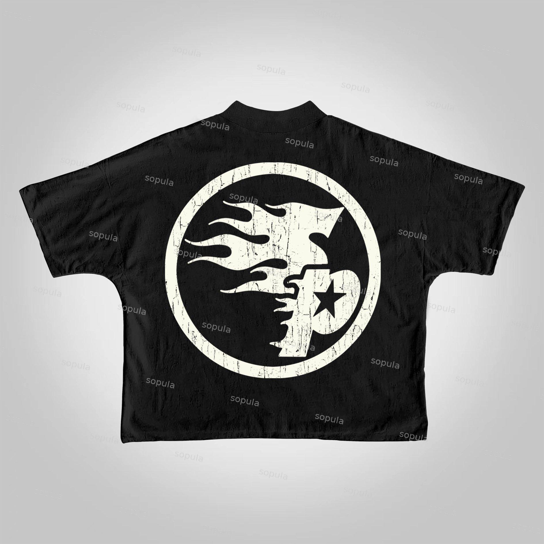 Sopula Fear Nothing, Create Everything Vintage Characters Cropped T-Shirts Product Image