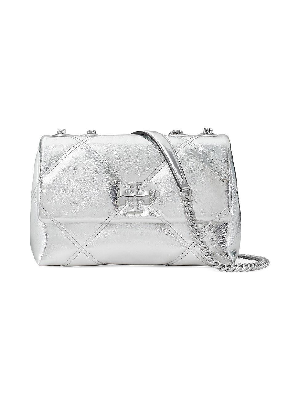 Womens Kira Diamond-Quilted Leather Bag Product Image