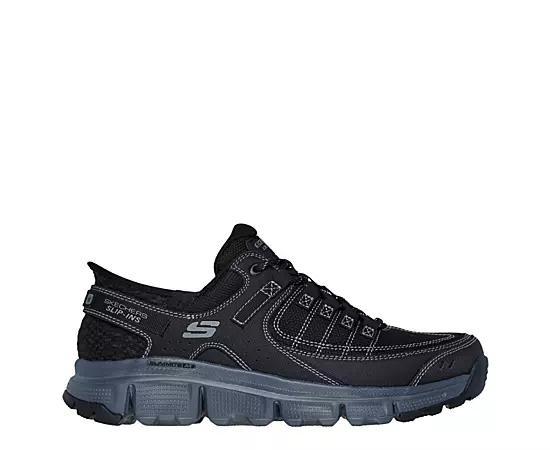 Skechers Hands Free Slip-ins® Summits AT Men's Shoes, Size: 9 XW, Black Grey Product Image
