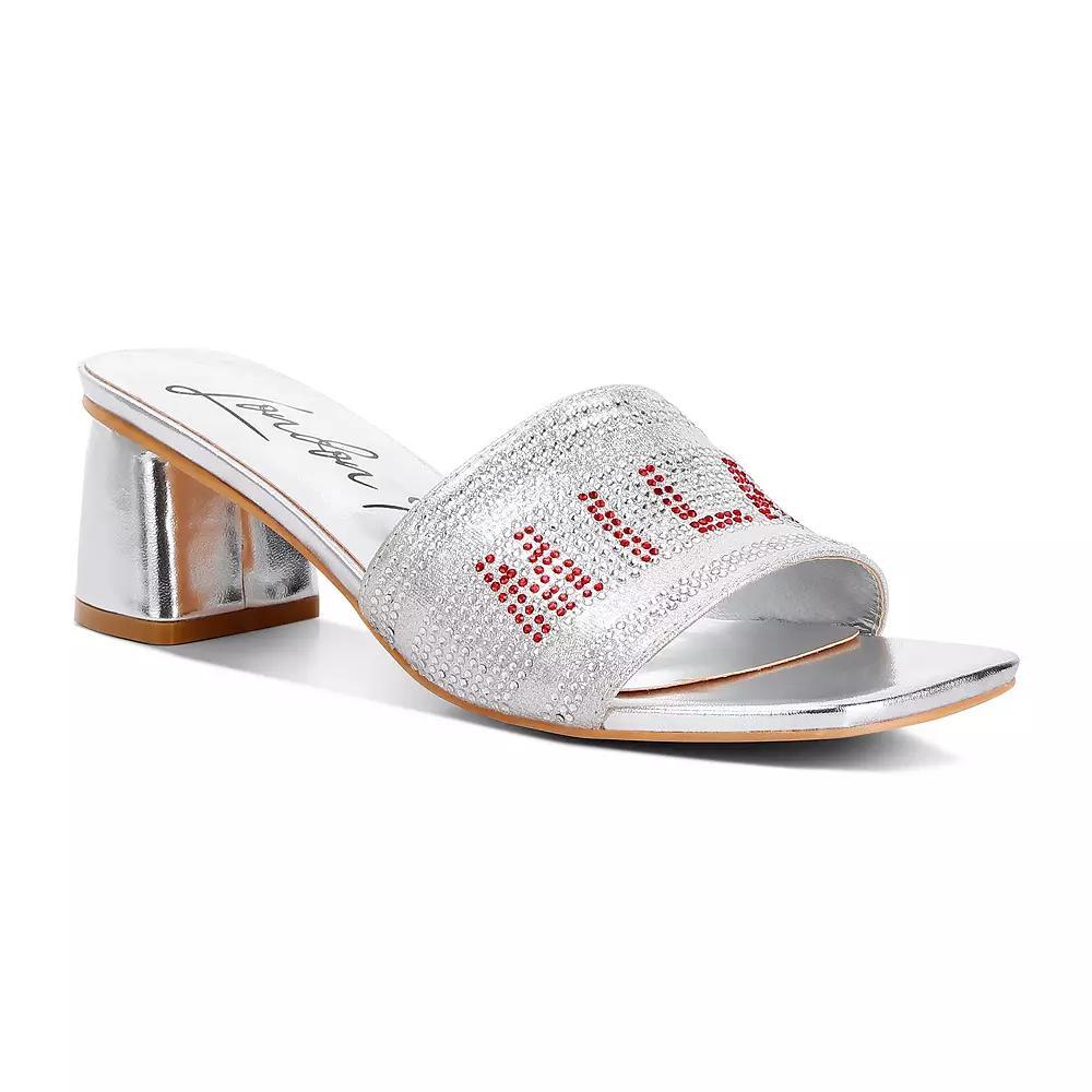 London Rag PUNSTAR Women's Sandals, Size: 6, Silver Product Image