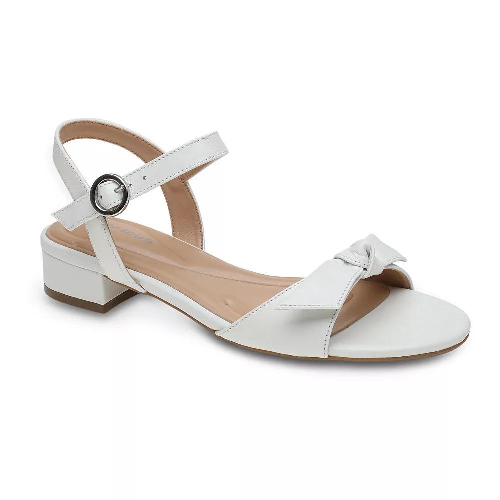 Easy Spirit Ginova Women's Dress Sandals, Size: 6 Wide, White Product Image