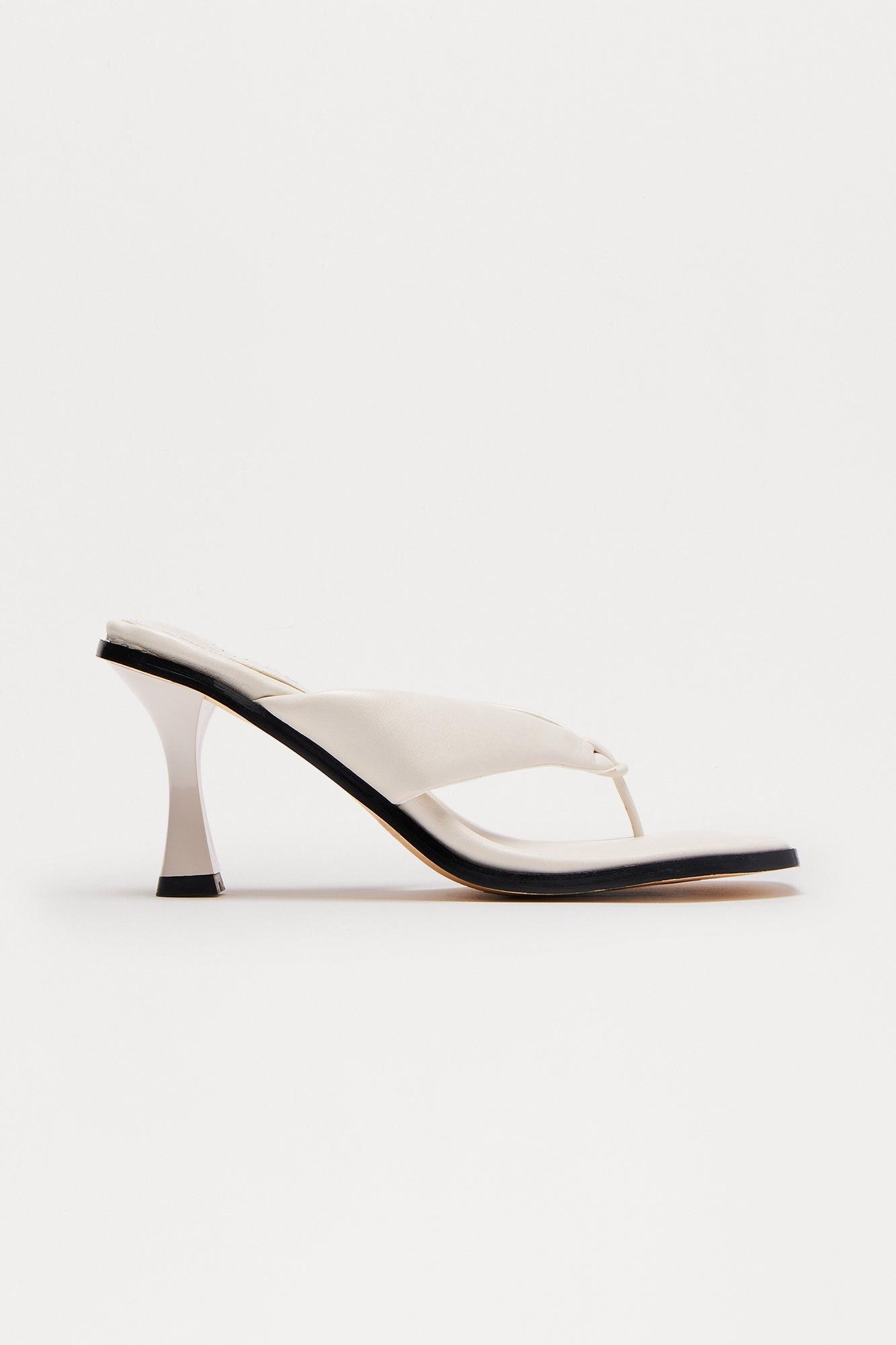Revive Thong Mules - Ivory Product Image