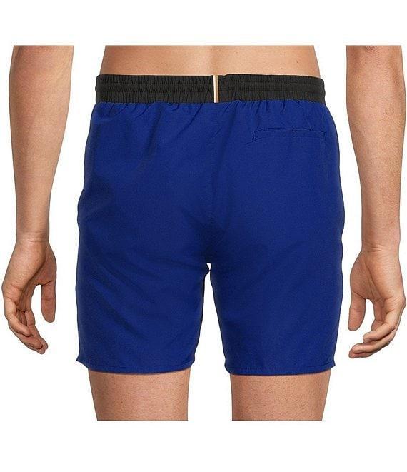Hugo Boss Starfish 5.9#double; Inseam Swim Trunks Product Image
