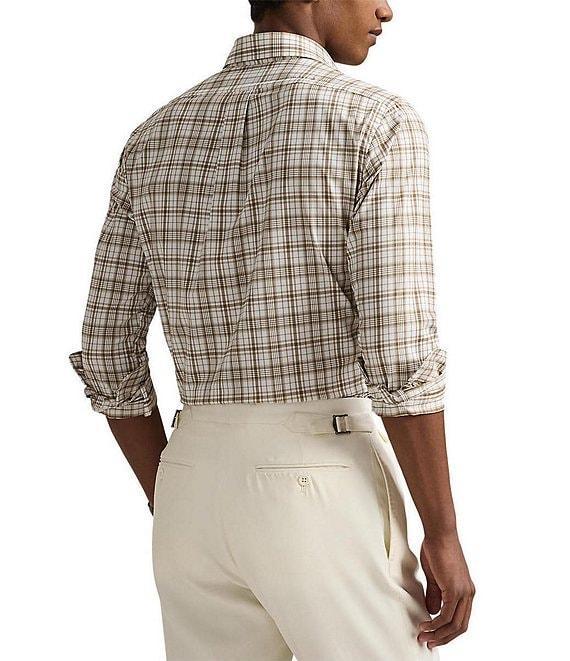 Polo Ralph Lauren Classic Fit Performance Stretch Twill Multi Plaid Long Sleeve Woven Shirt Product Image