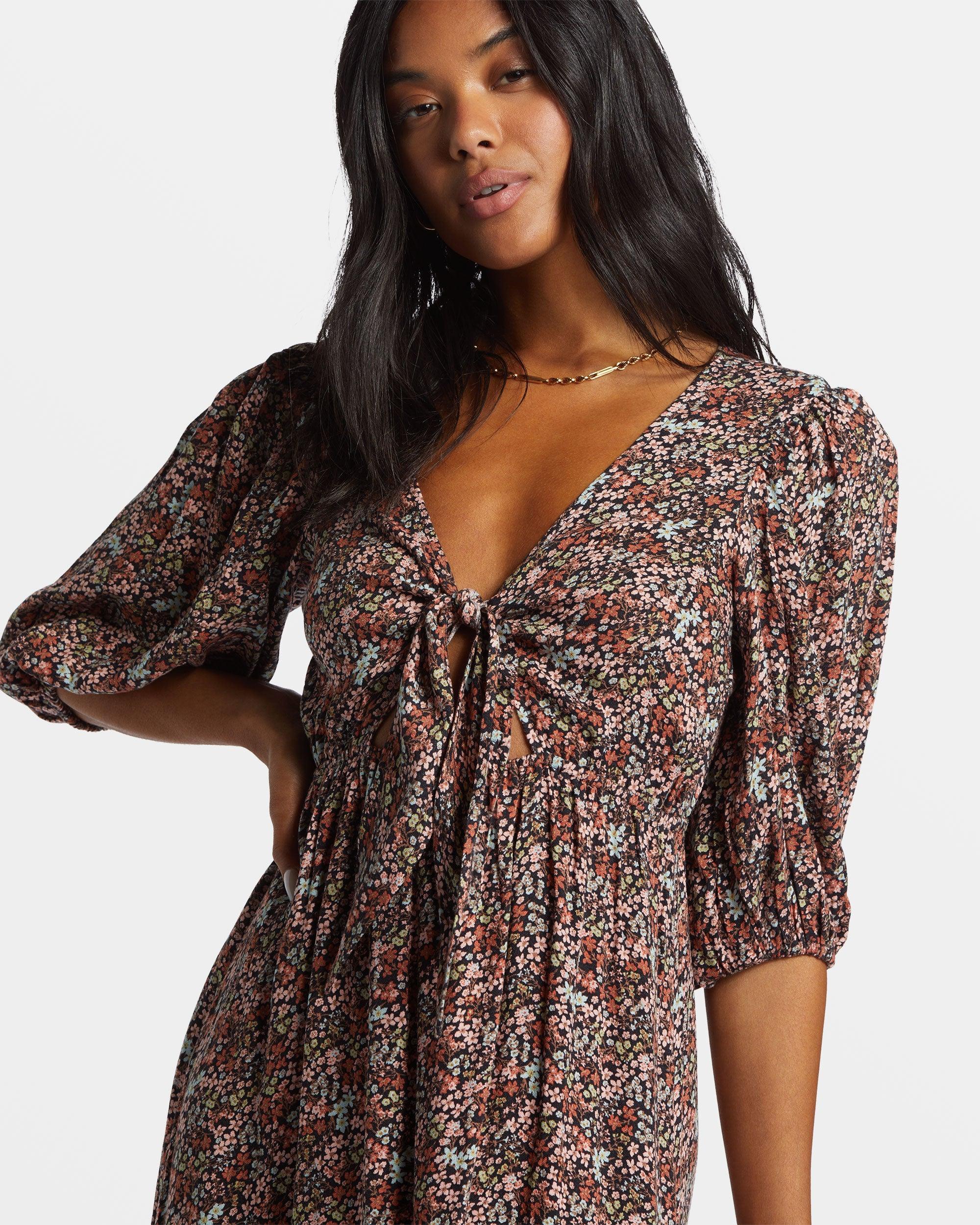 Night Fall Maxi Dress - Black Sands Female Product Image