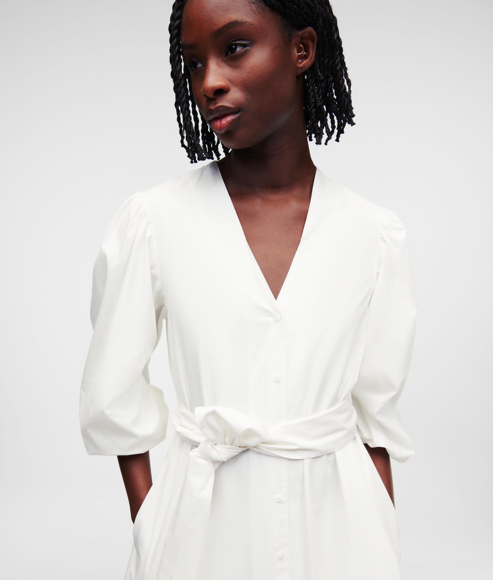 PUFF-SLEEVE SHIRT DRESS HANDPICKED BY HUN KIM Product Image