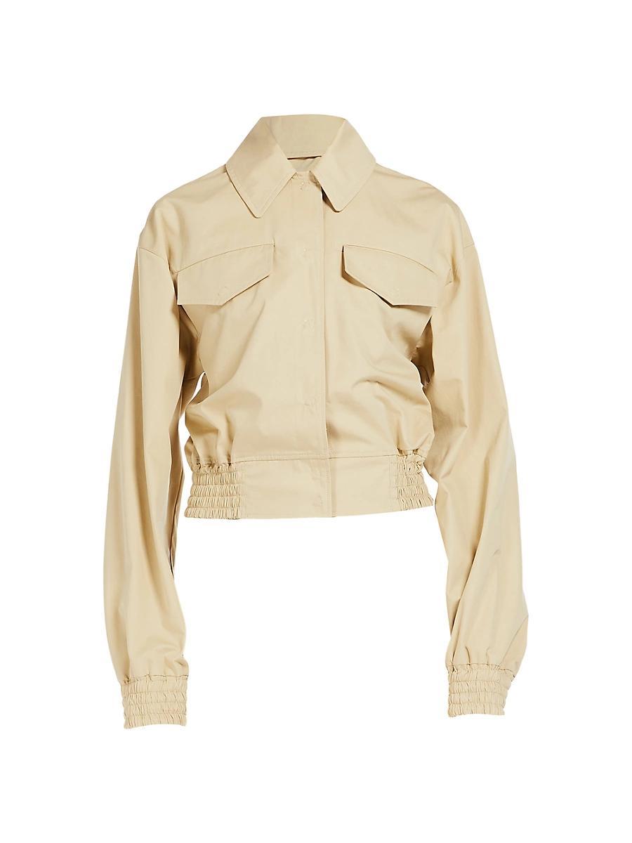 Womens Gala Cotton Flap Pocket Jacket Product Image