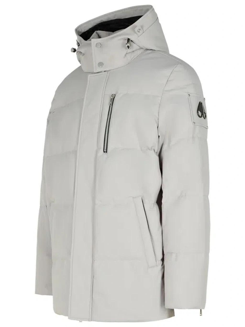 MOOSE KNUCKLES Cloud 3q In Light Grey Product Image