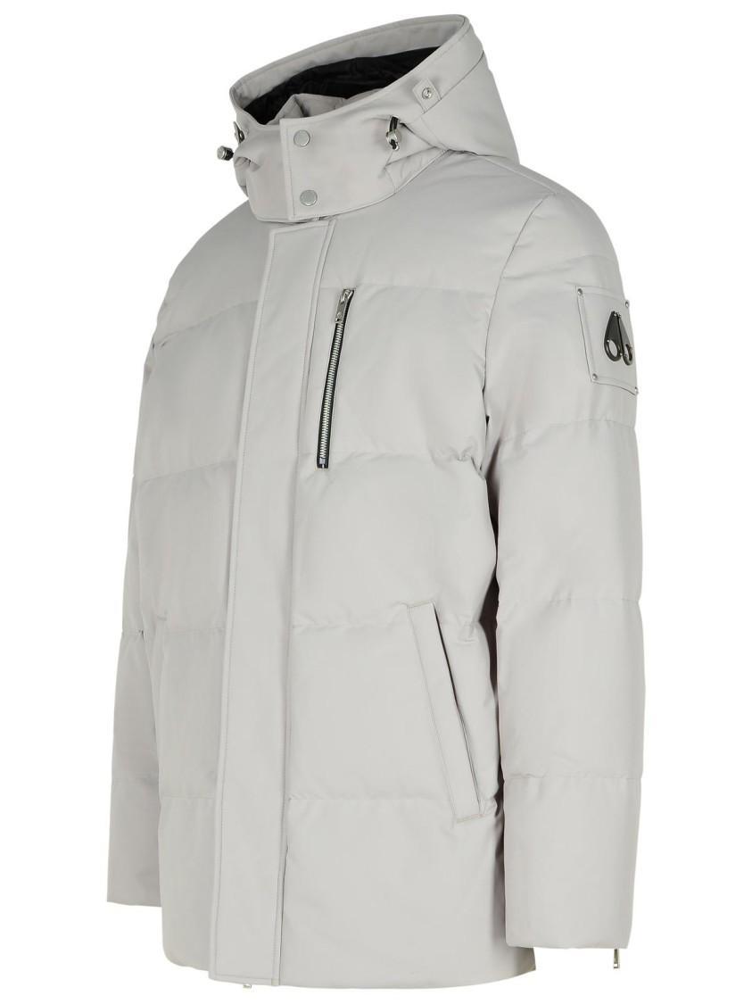 MOOSE KNUCKLES Cloud 3q In Light Grey Product Image