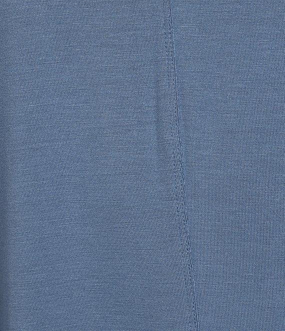 Intro Knit Jersey Scoop Neck 3/4 Sleeve A-Line Tee Shirt Product Image