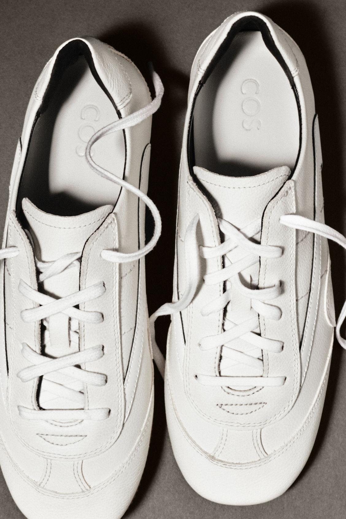 MINIMAL LEATHER SNEAKERS Product Image