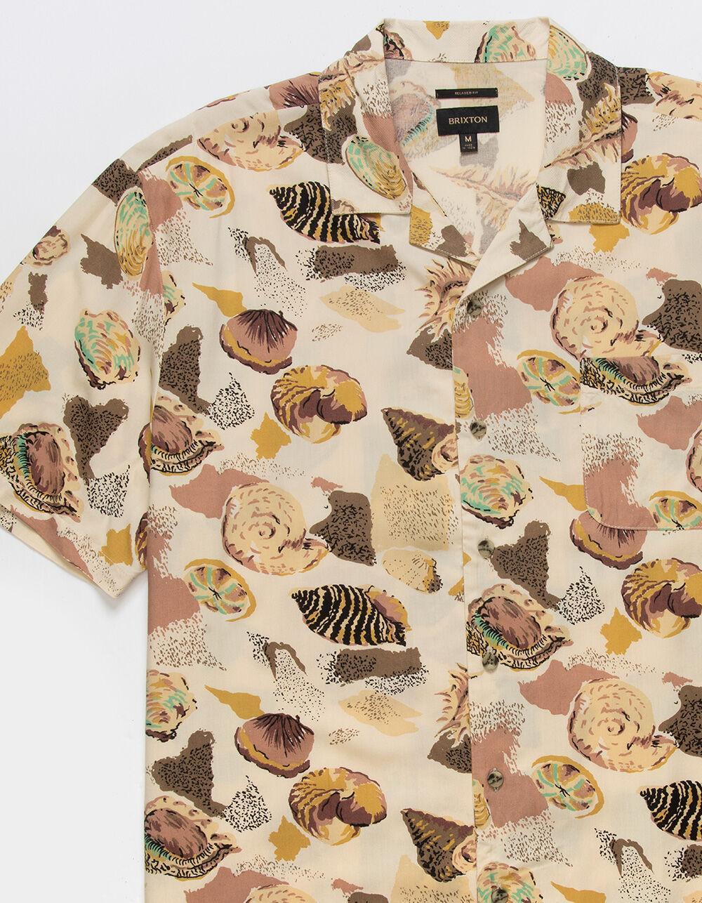 BRIXTON Bunker Reserve Mens Camp Shirt - MULTI Product Image