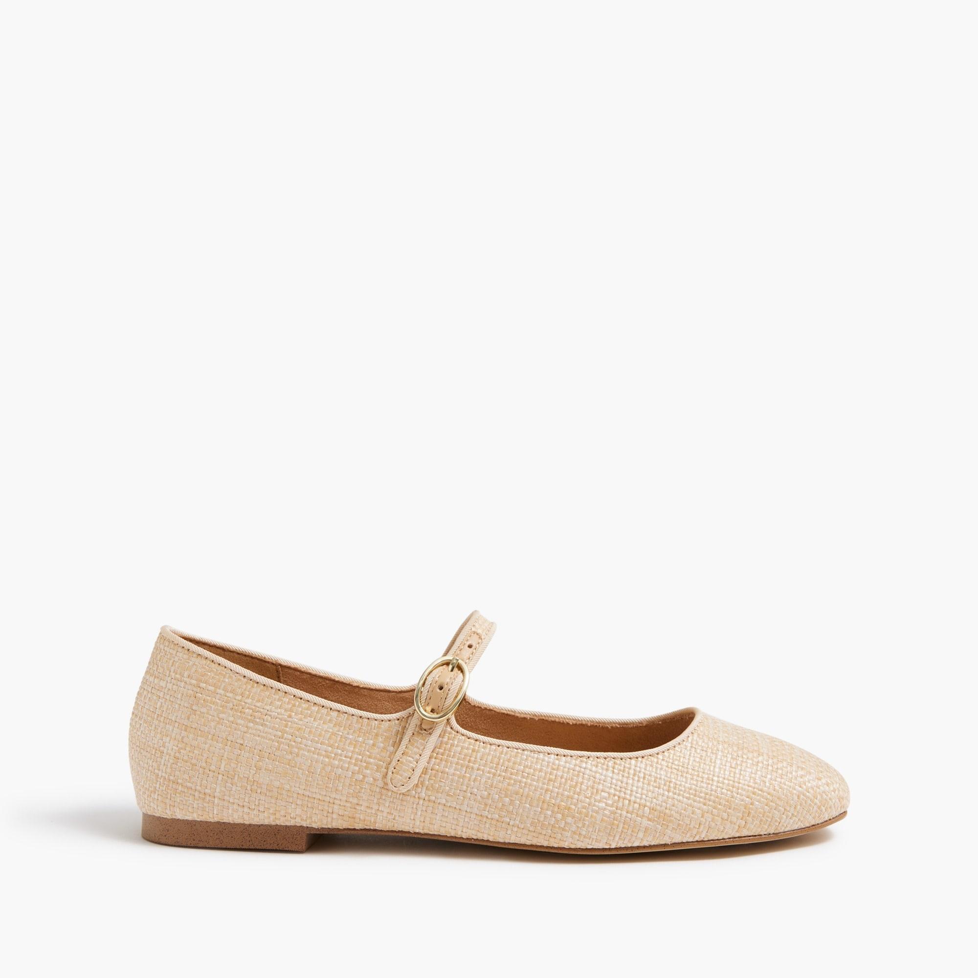 Woven Mary Jane flats Product Image