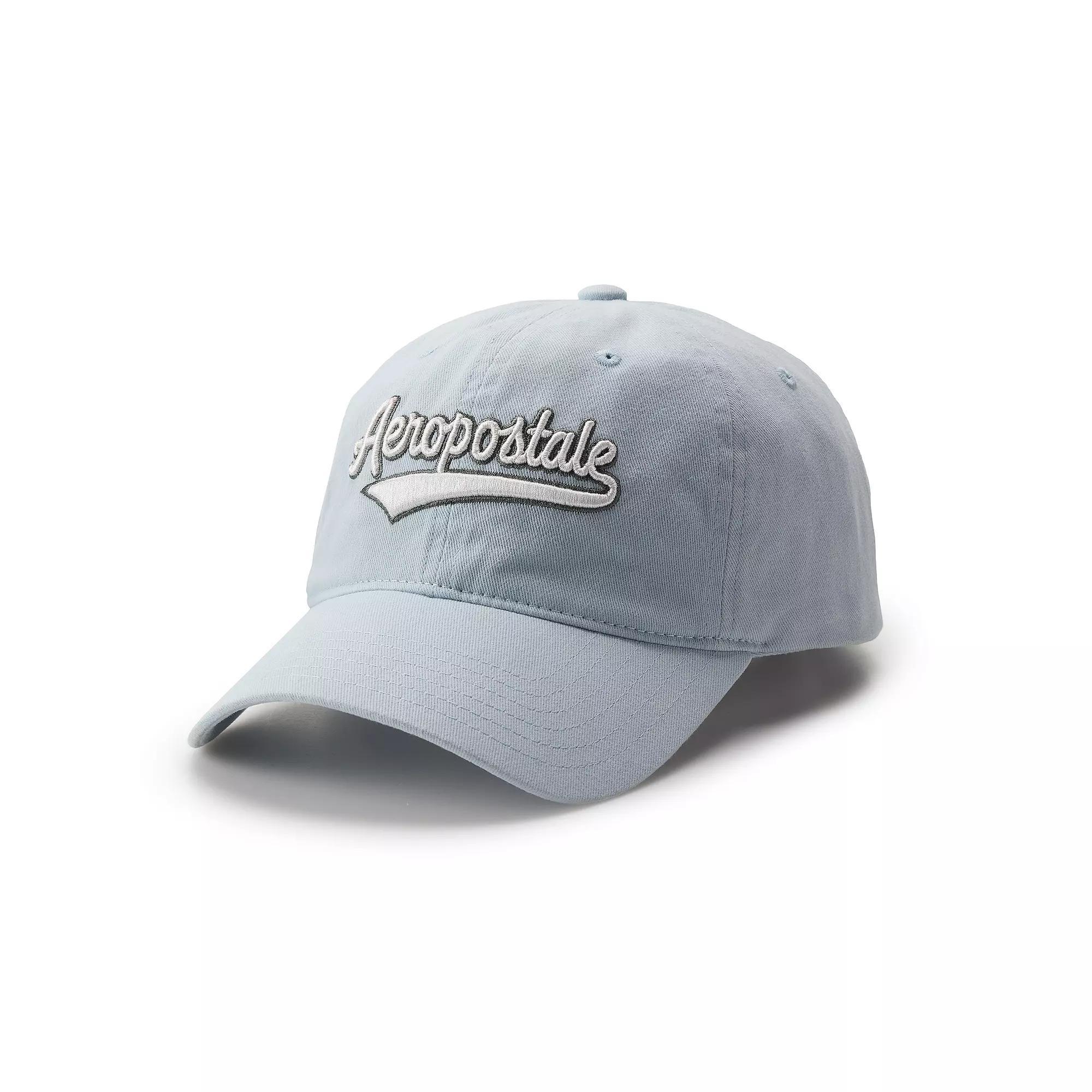 Men's Aeropostale Heavy Washed Dad Cap, Blue Product Image
