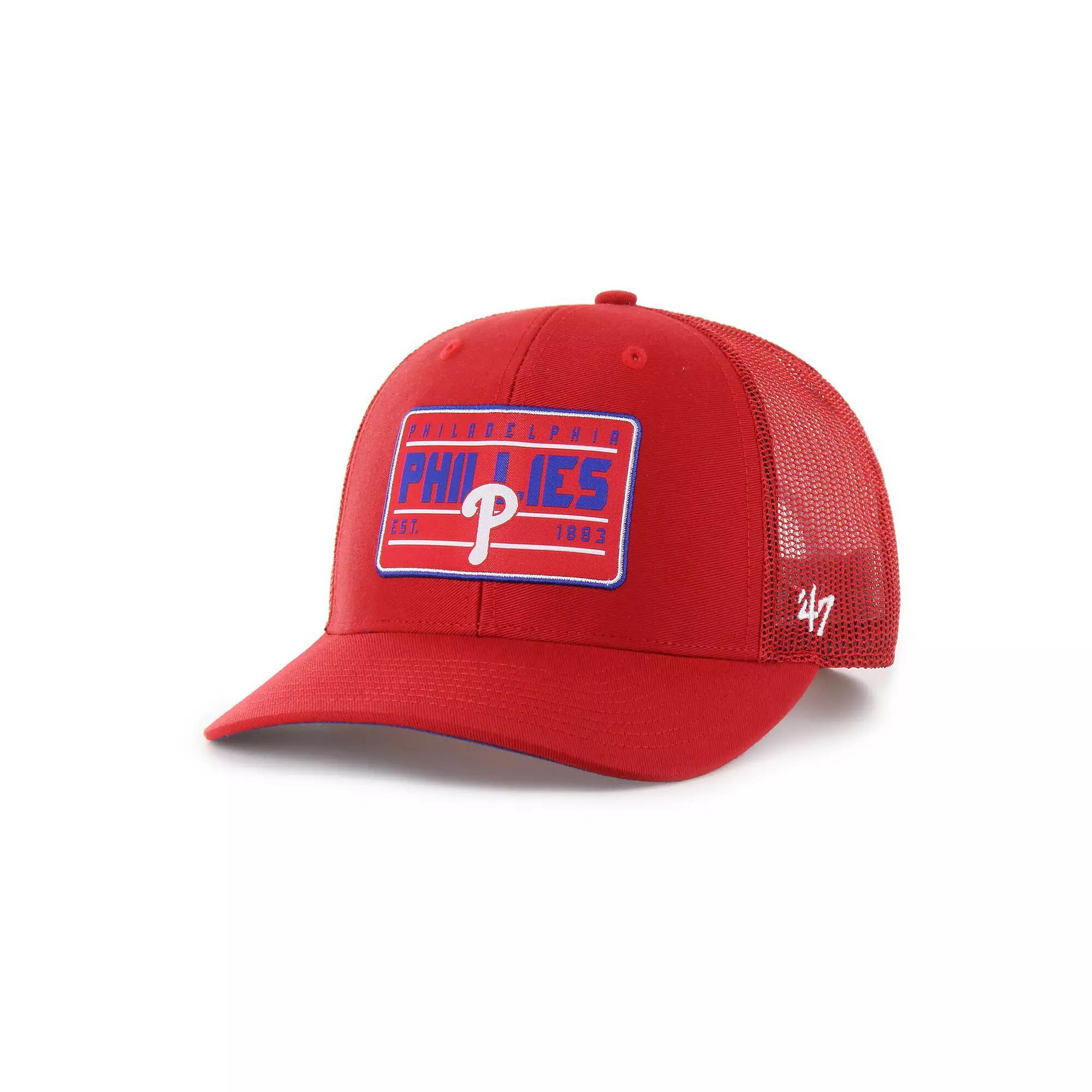 Men's '47 Royal Chicago Cubs Hardline Trucker Adjustable Hat, Blue Product Image