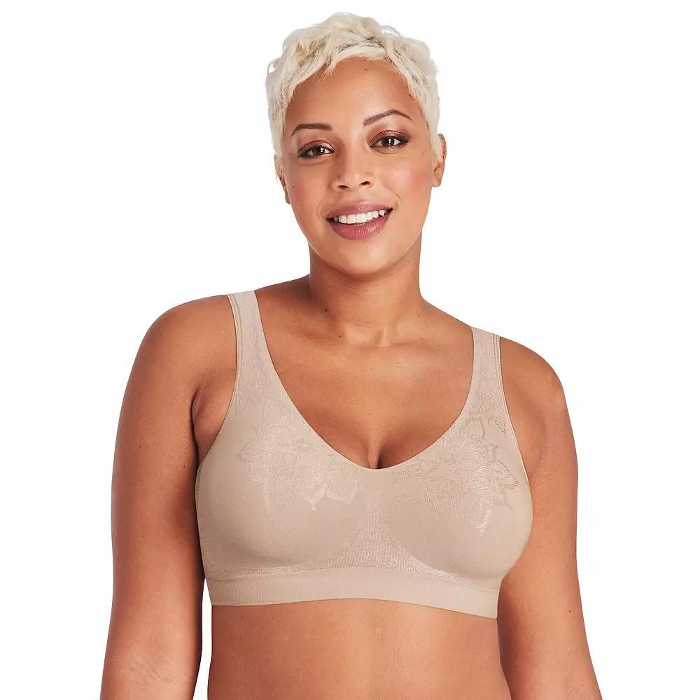 Bali Comfort Revolution ComfortFlex Fit Full-Coverage Wireless Bra DF3484, Women's, Size: XXXL, Evening Blush Aztec Product Image
