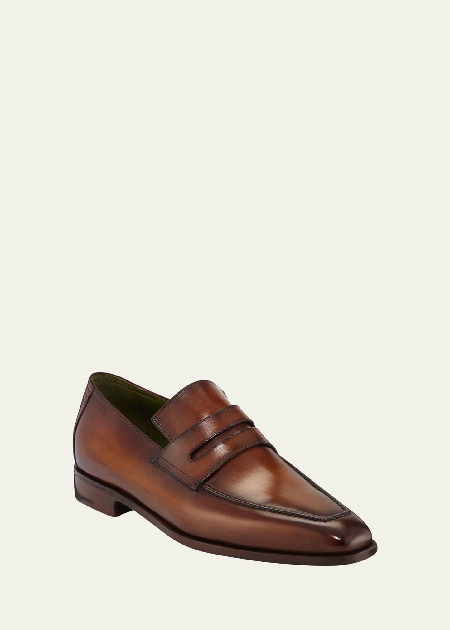 Mens Andy Demesure Leather Loafers Product Image