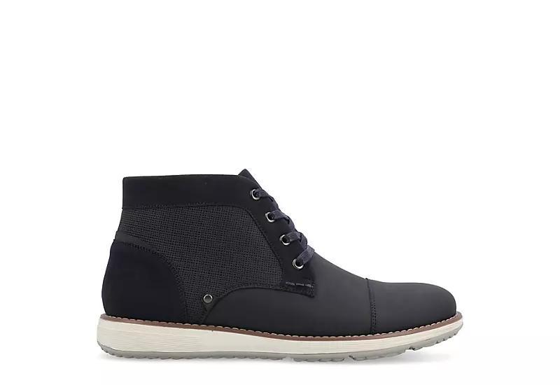 VANCE Austin Men's Chukka Boots, Size: 8.5 Wide, Blue Product Image