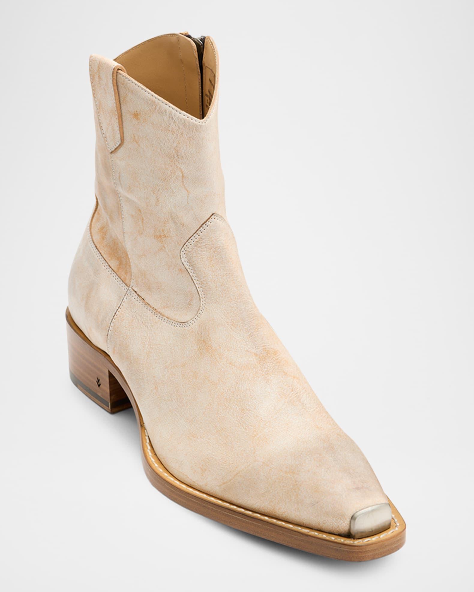 Men's Walker Tipped Leather Western Boots Product Image