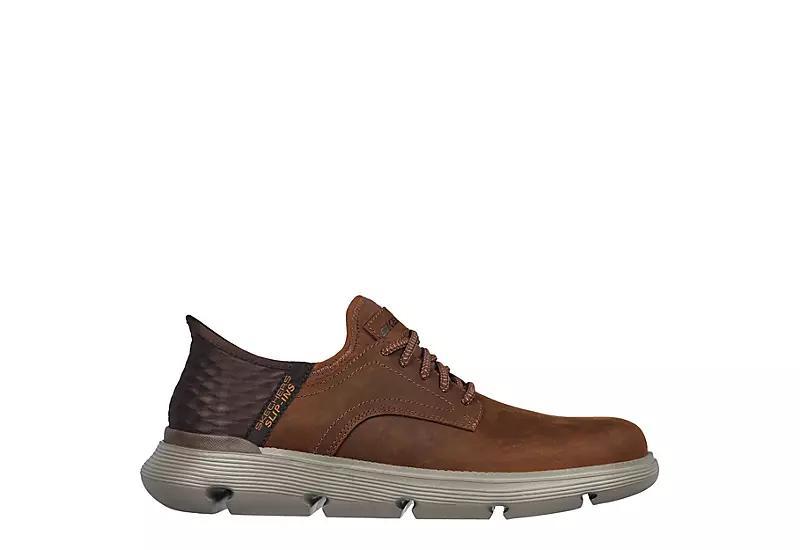 Skechers Hands Free Slip-ins® Garza Gervin Men's Shoes, Size: 13, Dark Brown Product Image