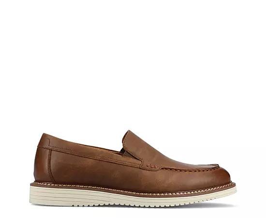 VANCE Oneal Mens Hybrid Casual Flexible Venetian Loafers Brown Product Image